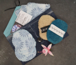 ensemble pochette enveloppe de salle de bain